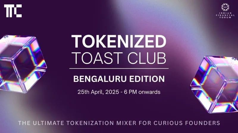 IFF and Tokenized Toast Club Team Up for Bengaluru Tokenization Mixer