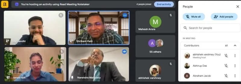 IFF Initiative for its Community Members : First Webinar of Knowledge Series on Use Cases of AI in BFSI
