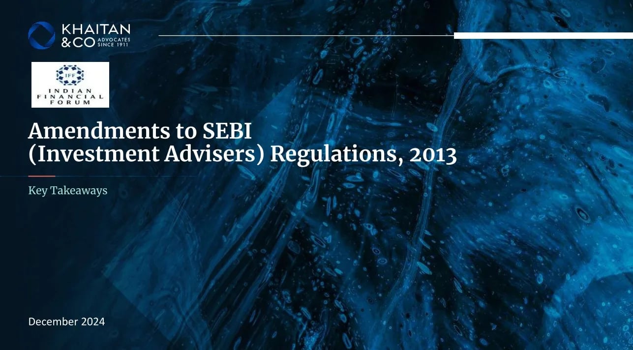 SEBI IA Regulations 2023: Key Changes & Impact on Wealth-Tech